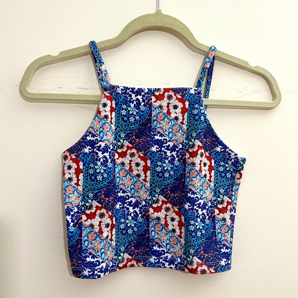 TOPSHOP CROPPED TANK-TOP SIZE S (4)